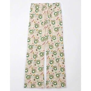 American Eagle Peanuts Christmas PJ Pant XL Snoopy NWT